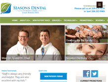 Tablet Screenshot of burleyiddentist.com